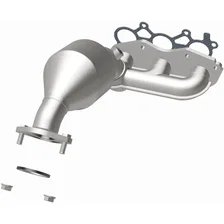Rear 2007-2010 Toyota Sienna 3.5L California Grade CARB Compliant Direct-Fit Manifold Catalytic Converter image 3