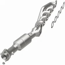 Left 2006-2010 BMW M5 5.0L | 2006-2010 BMW M6 5.0L OEM Grade Federal / EPA Compliant Direct-Fit Manifold Catalytic Converter image 3