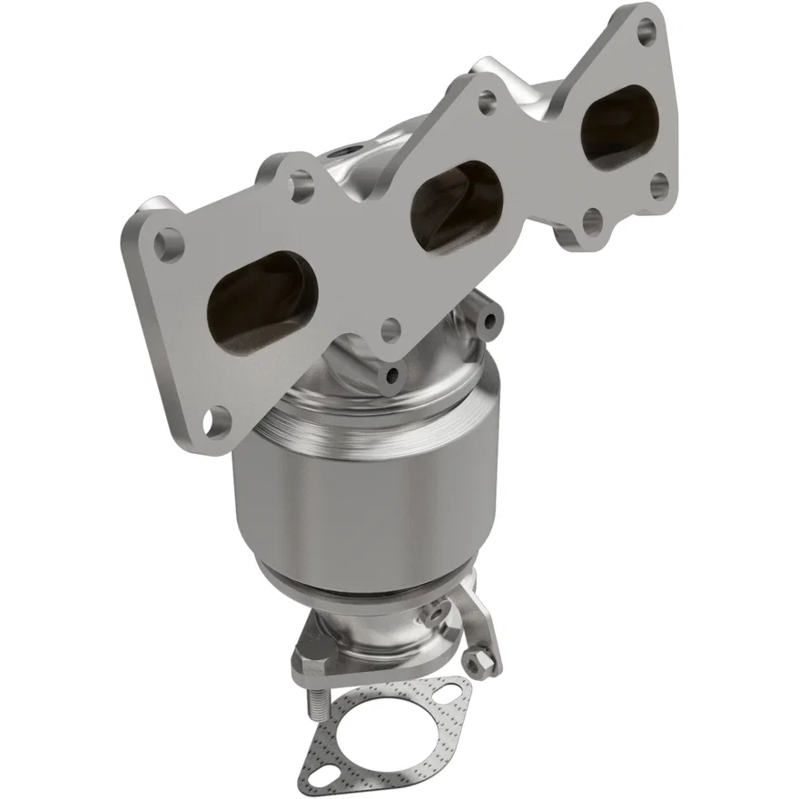 Front 2011-2012 Kia Sedona 3.5L OEM Grade Federal / EPA Compliant Direct-Fit Manifold Catalytic Converter