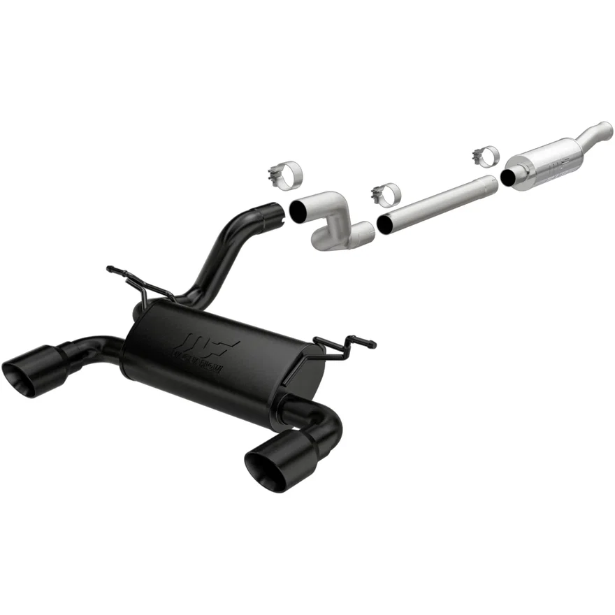 2018-2026 Jeep Wrangler 2.0L Street Series Cat-Back Performance Exhaust System