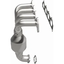 Front California Grade CARB Compliant Direct-Fit Manifold Catalytic Converter for Hyundai image 4