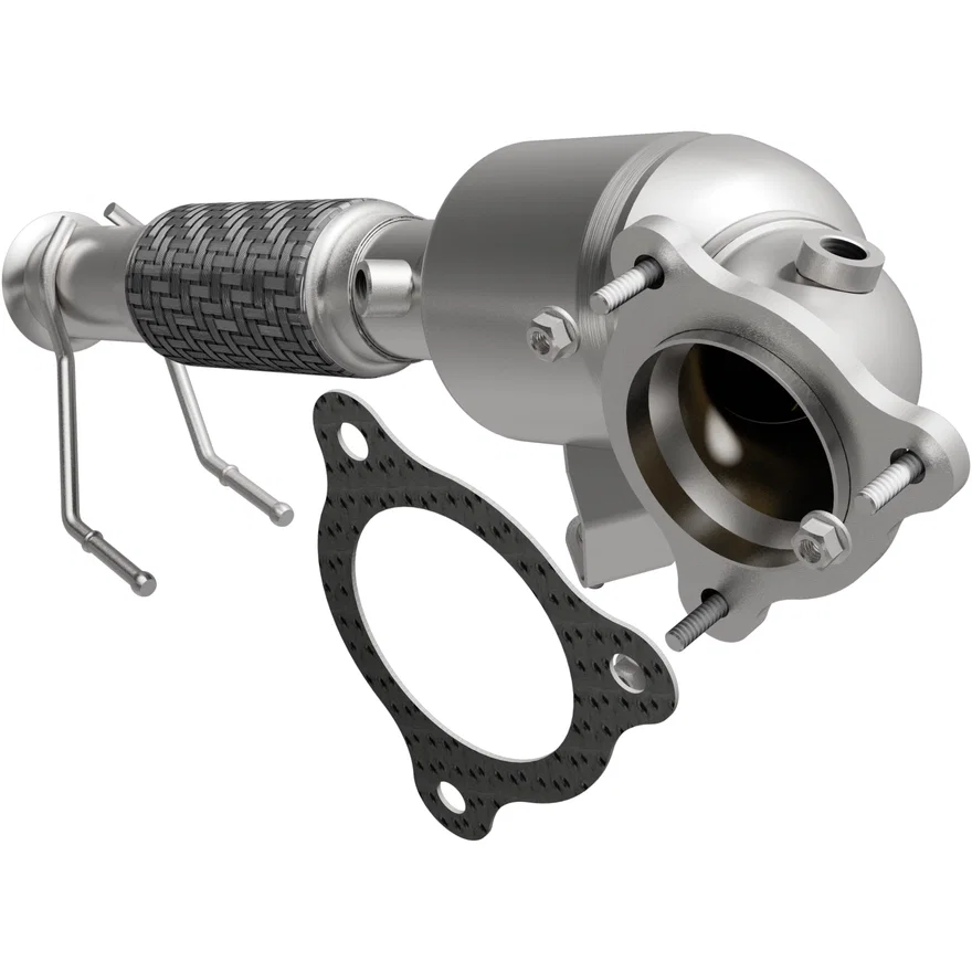 Front OEM Grade Federal / EPA Compliant Direct-Fit Catalytic Converter
