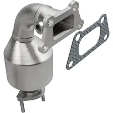 Front 2010-2011 Chevrolet Equinox 3.0L | 2010-2011 GMC Terrain 3.0L OEM Grade Federal / EPA Compliant Direct-Fit Manifold Catalytic Converter image 1