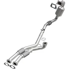 Front 2012-2016 Cadillac SRX 3.6L California Grade CARB Compliant Direct-Fit Manifold Catalytic Converter image 1