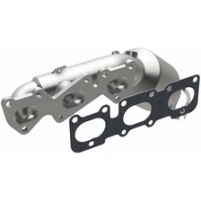 Right 2016-2017 Kia K900 3.8L | 2011-2014 Hyundai Genesis 3.8L OEM Grade Federal / EPA Compliant Direct-Fit Manifold Catalytic Converter image 2