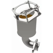Front 2004-2005 Chrysler Sebring 2.7L | 2004-2005 Dodge Stratus 2.7L California Grade CARB Compliant Direct-Fit Catalytic Converter image 4