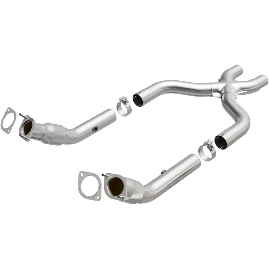 2011-2014 Ford Mustang 5.0L Metallic Grade Federal / EPA Compliant Direct-Fit Catalytic Converter