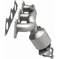 Rear 1995-2000 Chrysler Sebring 2.5L | 1995-2000 Dodge Avenger 2.5L HM Grade Federal / EPA Compliant Direct-Fit Manifold Catalytic Converter image 4