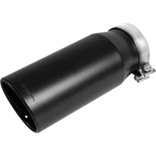 5in. Round Black Coated Exhaust Tip image 1