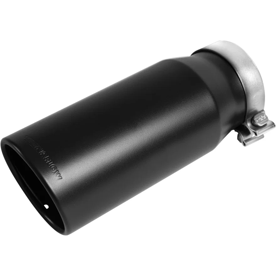 5in. Round Black Coated Exhaust Tip