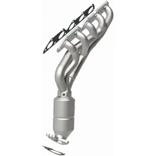 Front 1995-1998 Acura TL 2.5L California Grade CARB Compliant Direct-Fit Manifold Catalytic Converter image 3