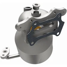 2010-2014 Honda Insight 1.3L California Grade CARB Compliant Direct-Fit Manifold Catalytic Converter image 2