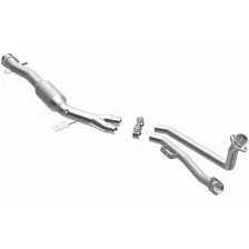 Left 1996-2002 Mercedes-Benz SL600 6.0L California Grade CARB Compliant Direct-Fit Catalytic Converter image 2