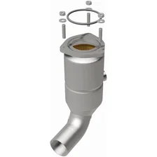 Front 2003-2005 Jaguar X-Type 2.5L | 2003-2008 Jaguar X-Type 3.0L OEM Grade Federal / EPA Compliant Direct-Fit Catalytic Converter image 3