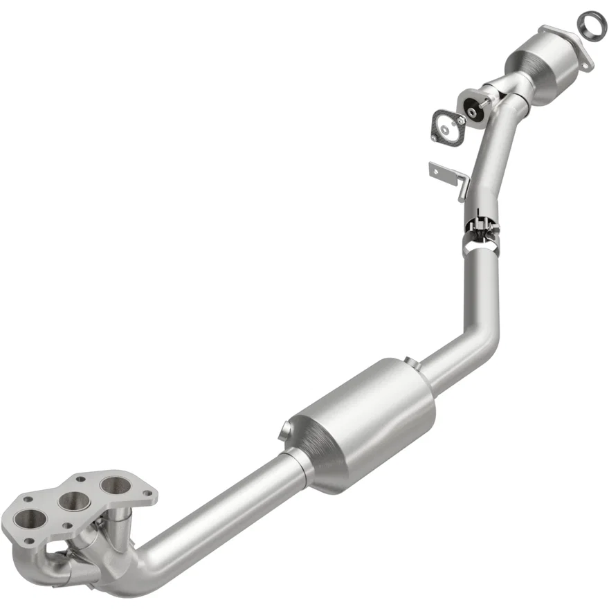 Left OEM Grade Federal / EPA Compliant Direct-Fit Manifold Catalytic Converter for Subaru