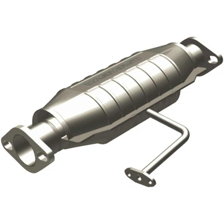 Rear 1981-1983 Mazda RX-7 1.1L California Grade CARB Compliant Direct-Fit Catalytic Converter