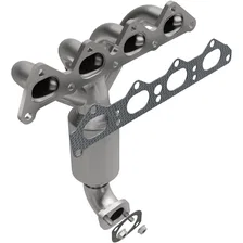 HM Grade Federal / EPA Compliant Direct-Fit Manifold Catalytic Converter image 1