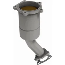 Front 2001-2004 Nissan Frontier 2.4L | 2001-2004 Nissan Xterra 2.4L HM Grade Federal / EPA Compliant Direct-Fit Catalytic Converter image 4