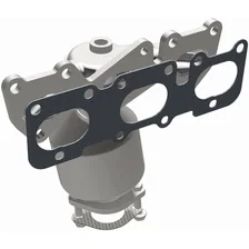 Rear HM Grade Federal / EPA Compliant Direct-Fit Manifold Catalytic Converter image 2