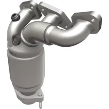 Rear HM Grade Federal / EPA Compliant Direct-Fit Manifold Catalytic Converter image 1