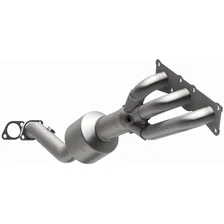Front OEM Grade Federal / EPA Compliant Direct-Fit Manifold Catalytic Converter for BMW image 2