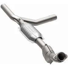 Right 1997-1999 Ford E-150 Econoline 4.6L | 1997-1999 Ford E-150 Econoline Club Wagon 4.6L California Grade CARB Compliant Direct-Fit Catalytic Converter image 2