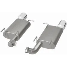 2011-2012 Ford Mustang 3.7L Street Series Axle Back Performance Exhaust System image 3