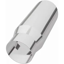 5in. Round Polished Exhaust Tip image 3
