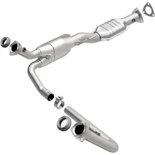 Front 2000-2005 Chevrolet Astro 4.3L | 2000-2005 GMC Safari 4.3L California Grade CARB Compliant Direct-Fit Catalytic Converter image 1