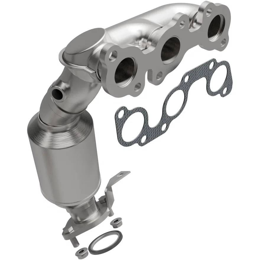 Front California Grade CARB Compliant Direct-Fit Manifold Catalytic Converter