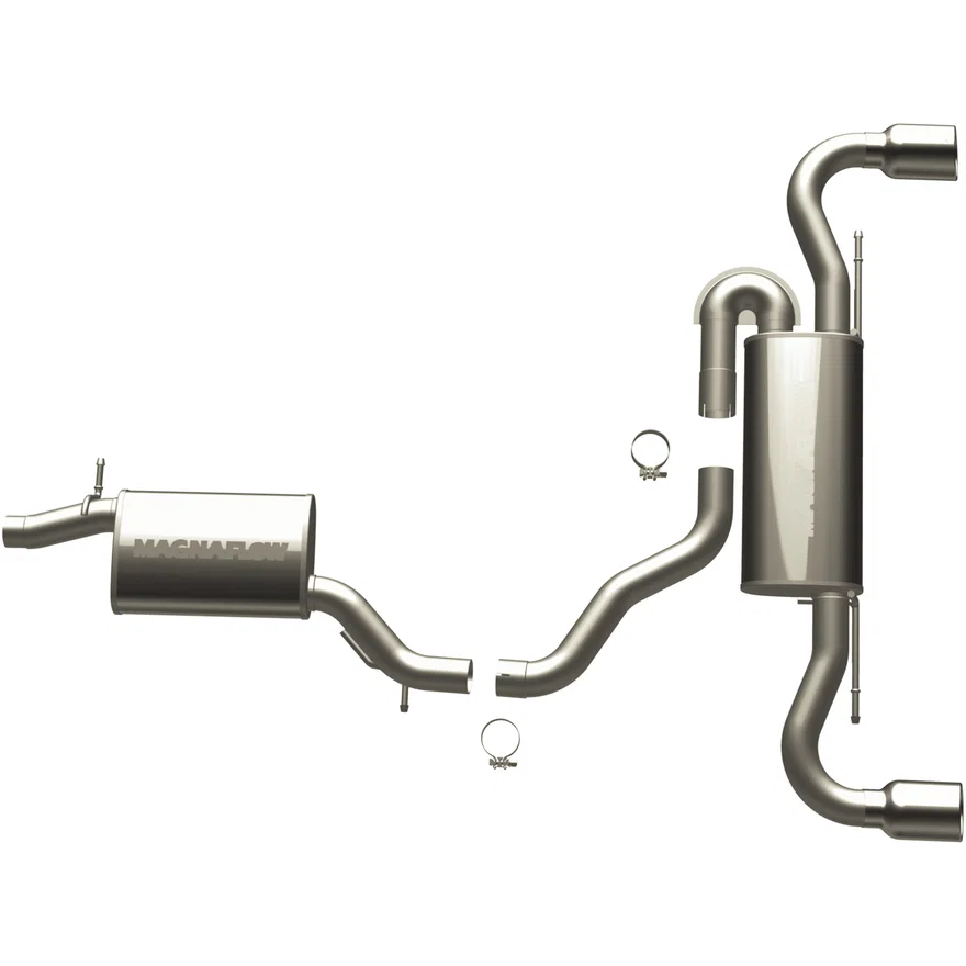 2008-2009 Audi TT Quattro 3.2L Touring Series Cat-Back Performance Exhaust System