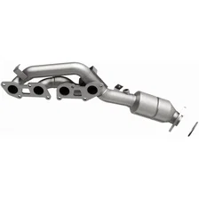 Right 2008-2014 Lexus IS F 5.0L California Grade CARB Compliant Direct-Fit Manifold Catalytic Converter image 4