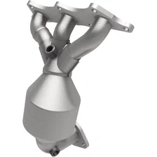 Front HM Grade Federal / EPA Compliant Direct-Fit Manifold Catalytic Converter for Mitsubishi image 1