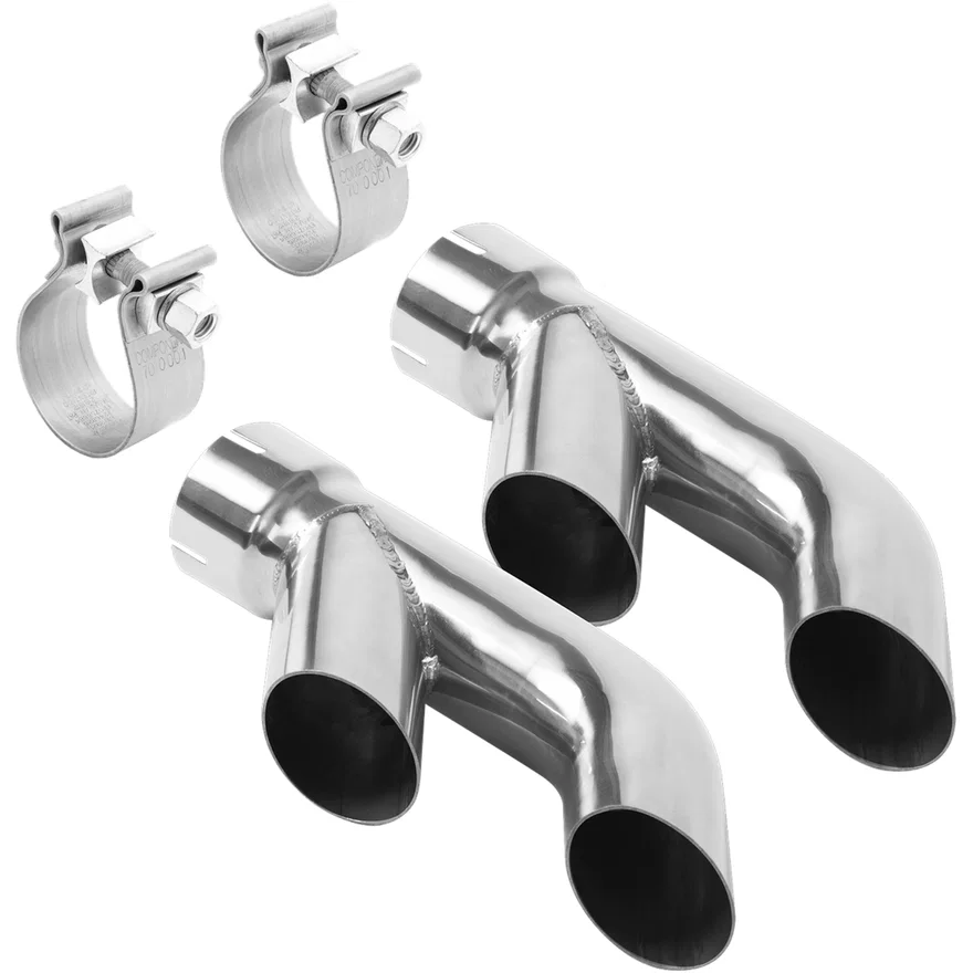 2.25in. Round Polished Exhaust Tip
