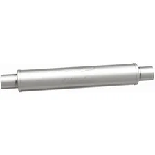4in. Round Straight-Through Performance Exhaust Muffler image 4