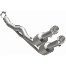 Front 1993-1996 Jaguar XJS 4.0L HM Grade Federal / EPA Compliant Direct-Fit Catalytic Converter image 2