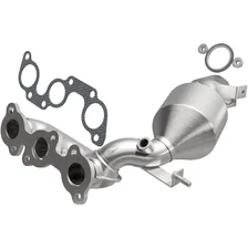 Rear 2004-2006 Toyota Sienna 3.3L California Grade CARB Compliant Direct-Fit Manifold Catalytic Converter image 1