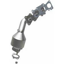 Left 2007-2009 Kia Sorento 3.8L | 2008-2009 Kia Sorento 3.3L OEM Grade Federal / EPA Compliant Direct-Fit Manifold Catalytic Converter image 2