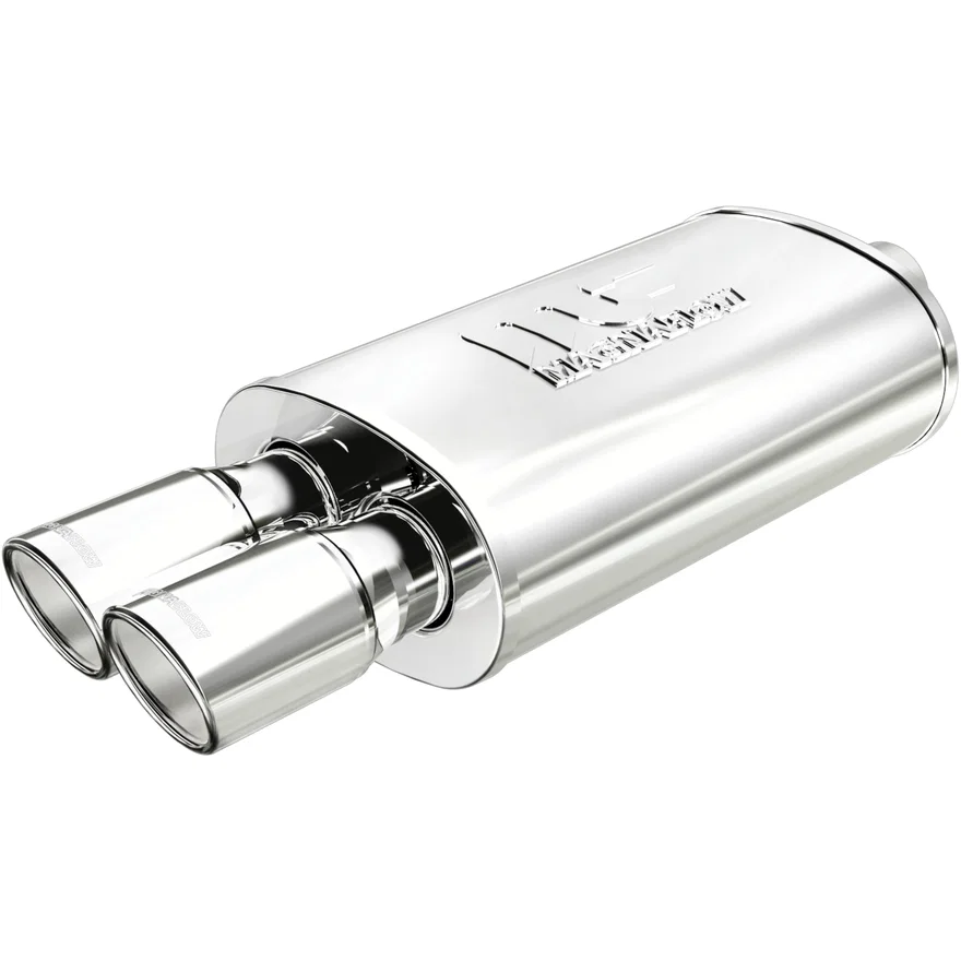 Street 5 X 8in. Oval Straight-Through Performance Exhaust Muffler