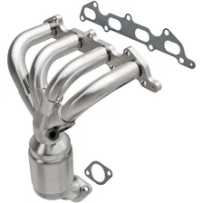 2003-2004 Kia Rio 1.6L California Grade CARB Compliant Direct-Fit Manifold Catalytic Converter image 1