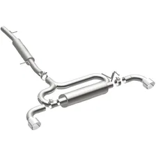 2004 Volkswagen R32 3.2L Touring Series Cat-Back Performance Exhaust System image 2
