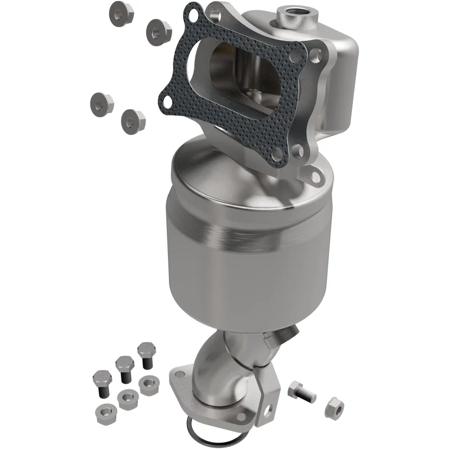 Rear California Grade CARB Compliant Direct-Fit Manifold Catalytic Converter
