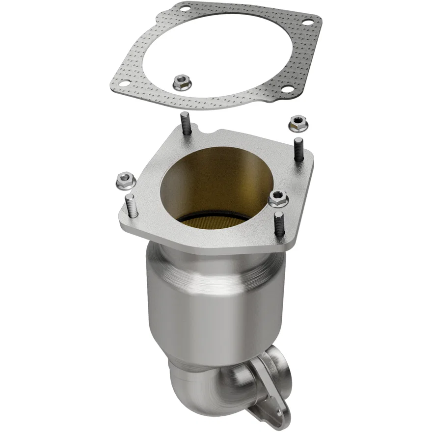 Front 2001-2003 Chrysler Sebring 2.7L | 2001-2003 Dodge Stratus 2.7L California Grade CARB Compliant Direct-Fit Catalytic Converter