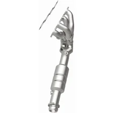 Right 2002-2003 BMW 745i 4.4L | 2002-2003 BMW 745Li 4.4L HM Grade Federal / EPA Compliant Direct-Fit Manifold Catalytic Converter image 3