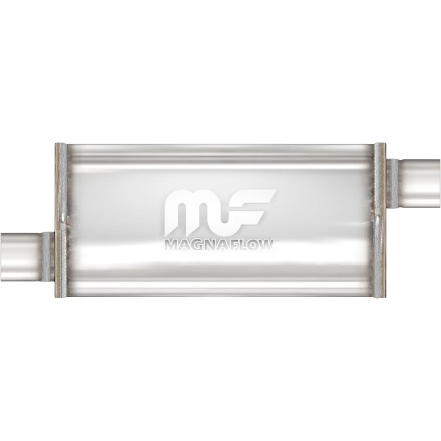 5 X 11in. Oval Straight-Through Performance Exhaust Muffler