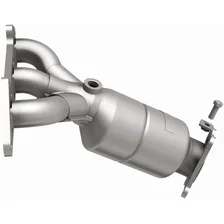 Left 2002-2004 Volvo S80 2.9L HM Grade Federal / EPA Compliant Direct-Fit Manifold Catalytic Converter image 4