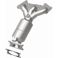 Right 2002-2004 Volvo S80 2.9L OEM Grade Federal / EPA Compliant Direct-Fit Manifold Catalytic Converter image 3