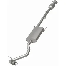 Rear 2008-2010 Toyota Highlander 3.3L OEM Grade Federal / EPA Compliant Direct-Fit Catalytic Converter image 3
