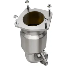 Front 2001-2005 Chrysler Sebring 2.7L | 2001-2005 Dodge Stratus 2.7L California Grade CARB Compliant Direct-Fit Catalytic Converter image 1