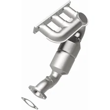 Rear 1999-2000 BMW 528i 2.8L California Grade CARB Compliant Direct-Fit Manifold Catalytic Converter image 3